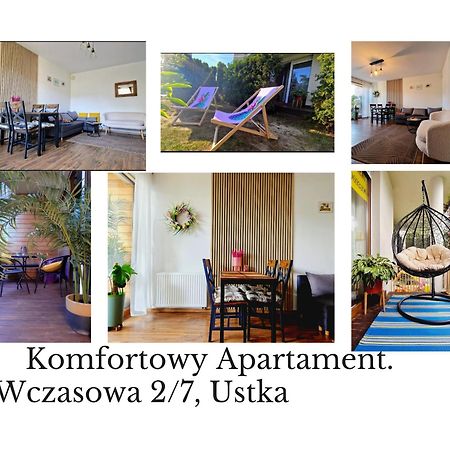 אוסטקה Komfortowy Apartament Dwupokojowy Z Tarasem I Garaz מראה חיצוני תמונה